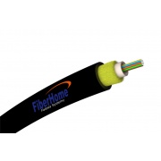 Kabel światłowodowy FIBERHOME microADSS 4J, G.657A2, czarny, średnica 3.3 mm, TPU