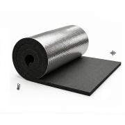Mata kauczukowa izolacyjna Telcoline, 1mb (1x1m), grubość 25 mm, folia aluminiowa