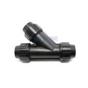 Trójnik równoprzelotowy do rur HDPE/RHDPE, fi 40 mm, Y 45°